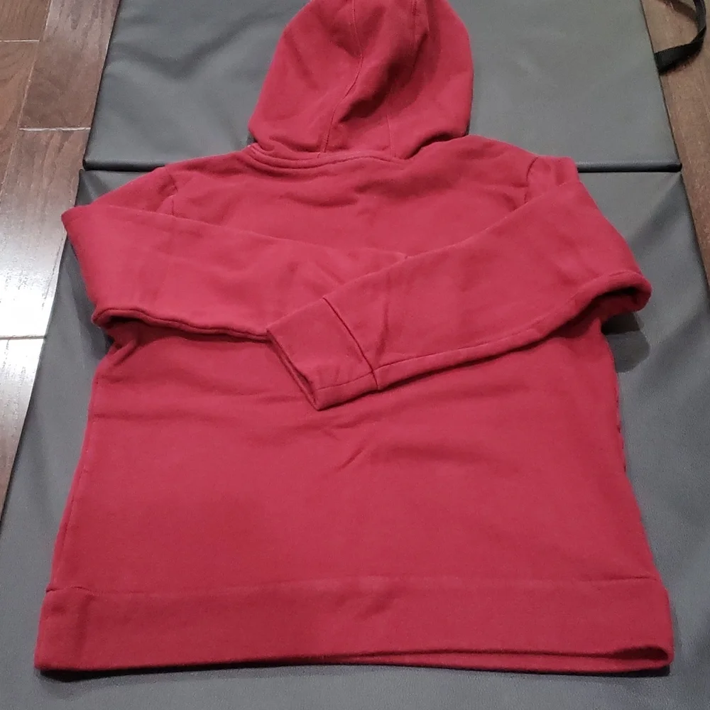 Adidas sweatshirt Boys dark red medium